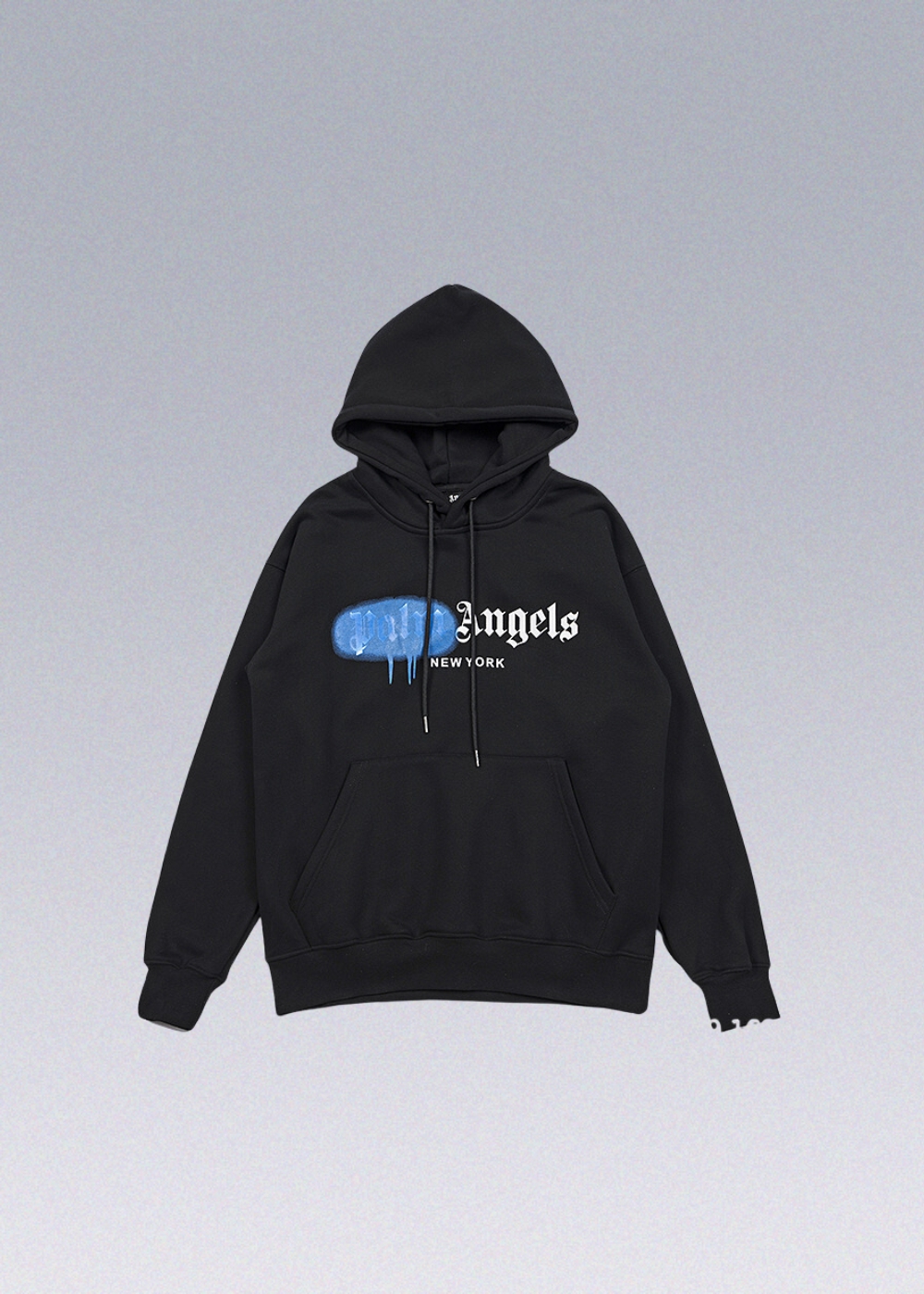 Paris Sprayed-logo Hoodie Techwear - X techwear-x