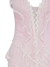 Lace Off-The-Shoulder Wedding Maxi Dress