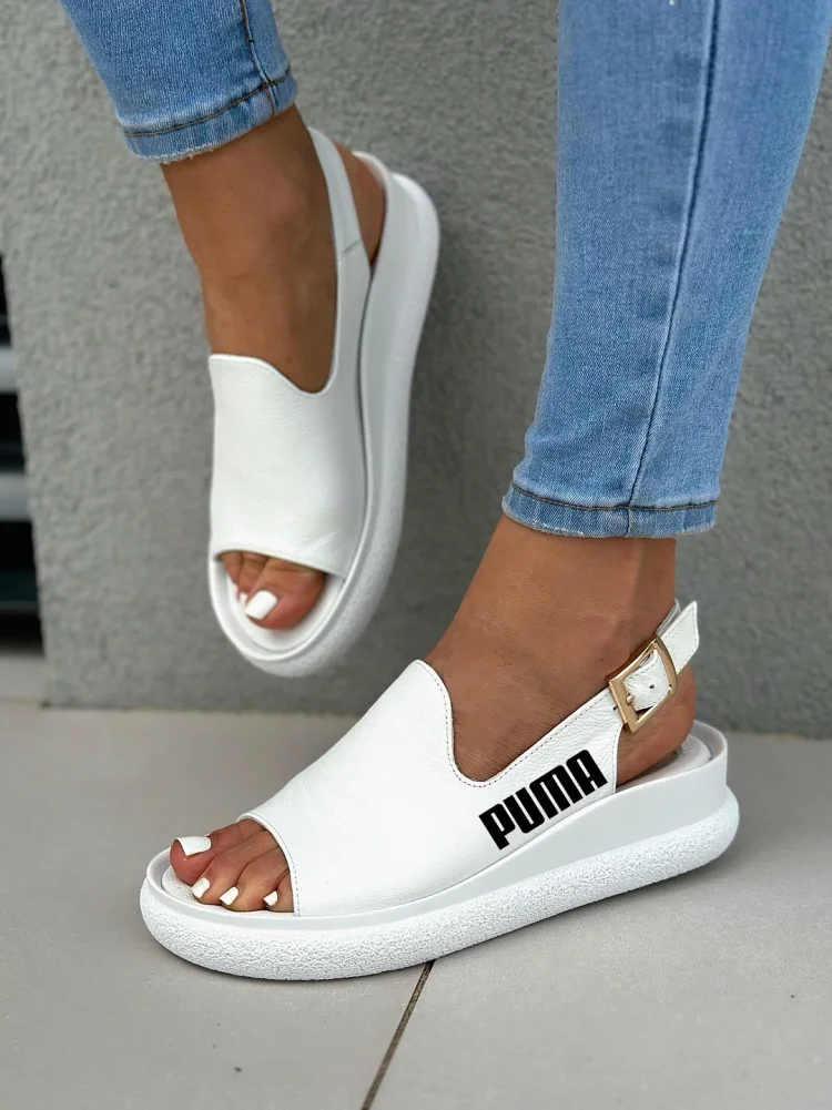Dámske kožené sandále PUMA