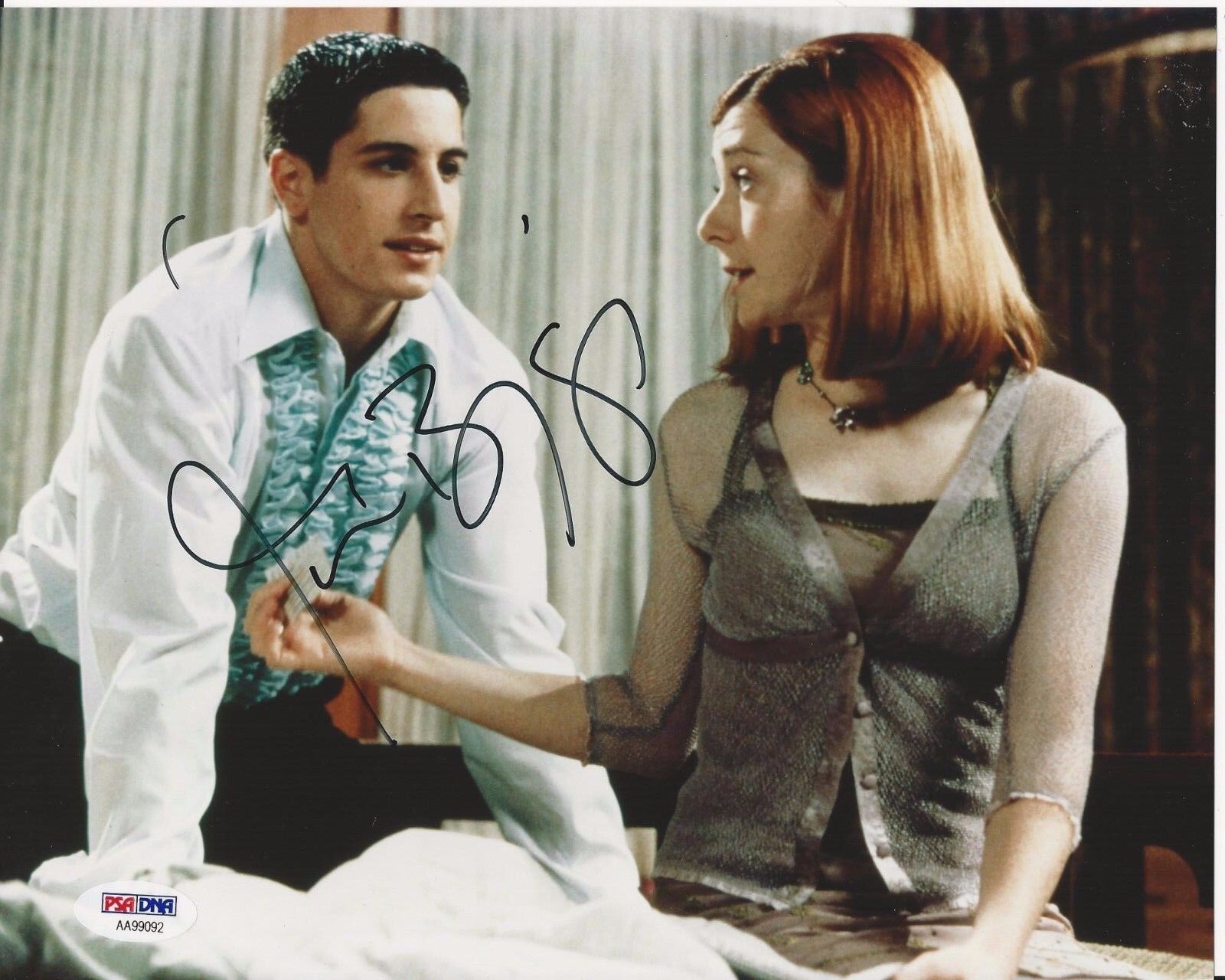 JASON BIGGS Signed AMERICAN PIE 8 x10 Photo Poster painting w/ PSA/DNA COA