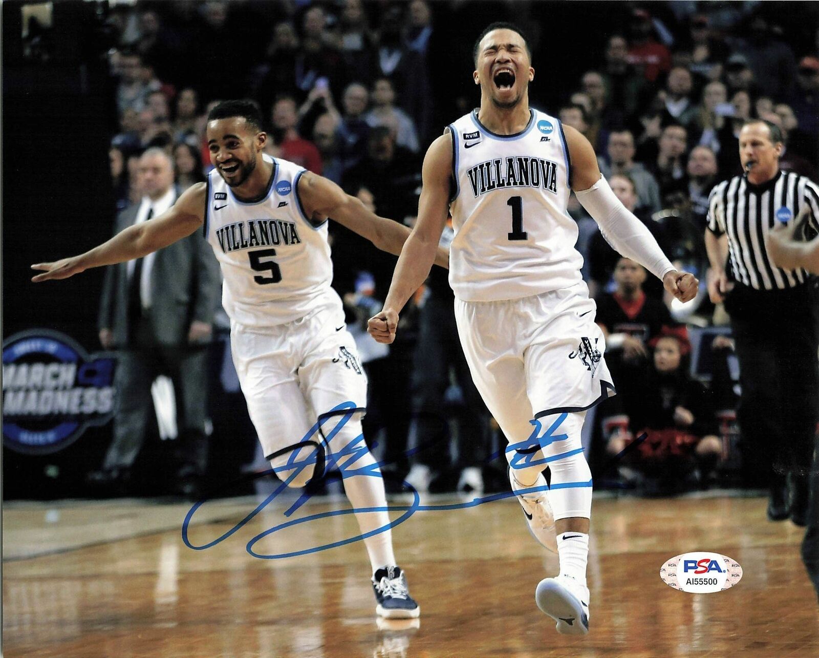 Jalen Brunson signed 8x10 Photo Poster painting PSA/DNA Dallas Villanova