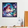 Diamond Painting -DIY Round Drill Enchanted Forest Ariel(40x40cm)
