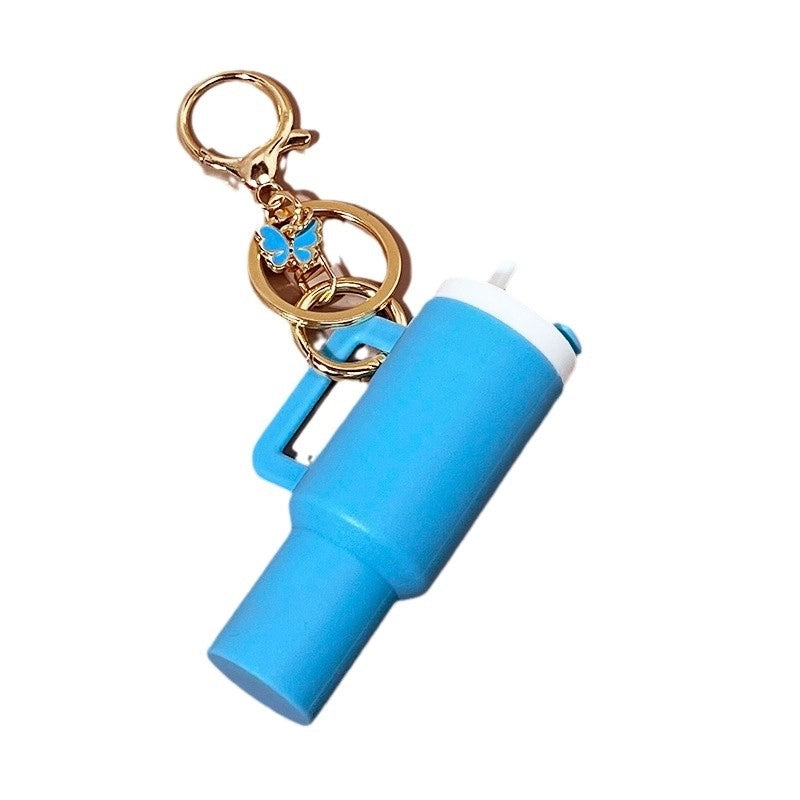 Minimalist Classic Style Cup Plastic Unisex Bag Pendant Keychain