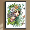 Diamond Painting-DIY Crystal Rhinestone Fairy