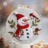 Snowman-Embroidery Kit