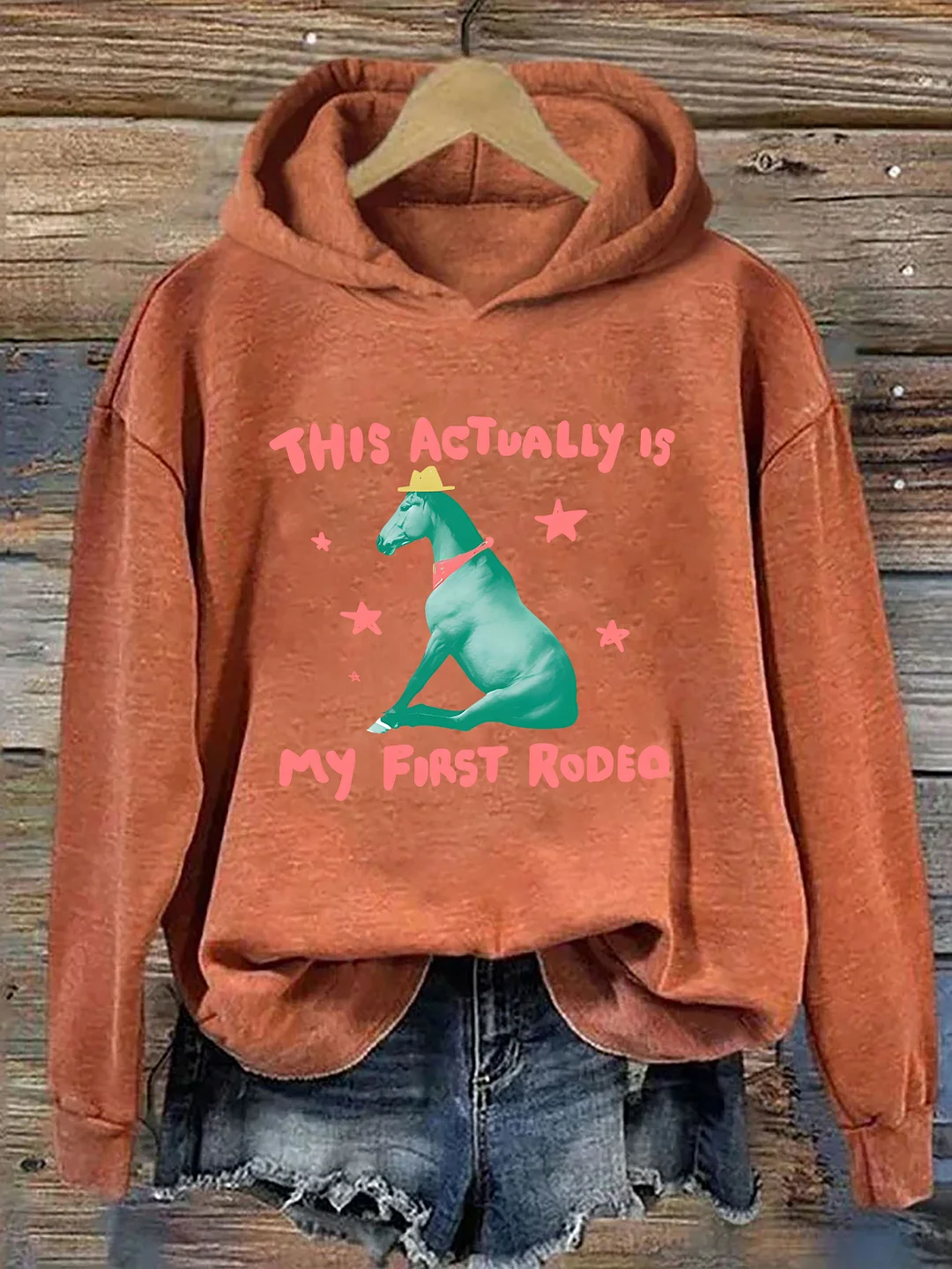 This Actually Is My First Rodeo Hoodie