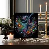 Framed Dancing Girl Wall Art-Pearls Painting Kit DIY Diamond Painting Pearl Dot Crafts 30*30CM