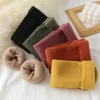 Chaussettes thermiques &eacute;paisses et chaudes d'hiver en laine et cachemire