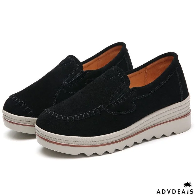 Fashion Extra Soft Lightweight Women Leather Loafers