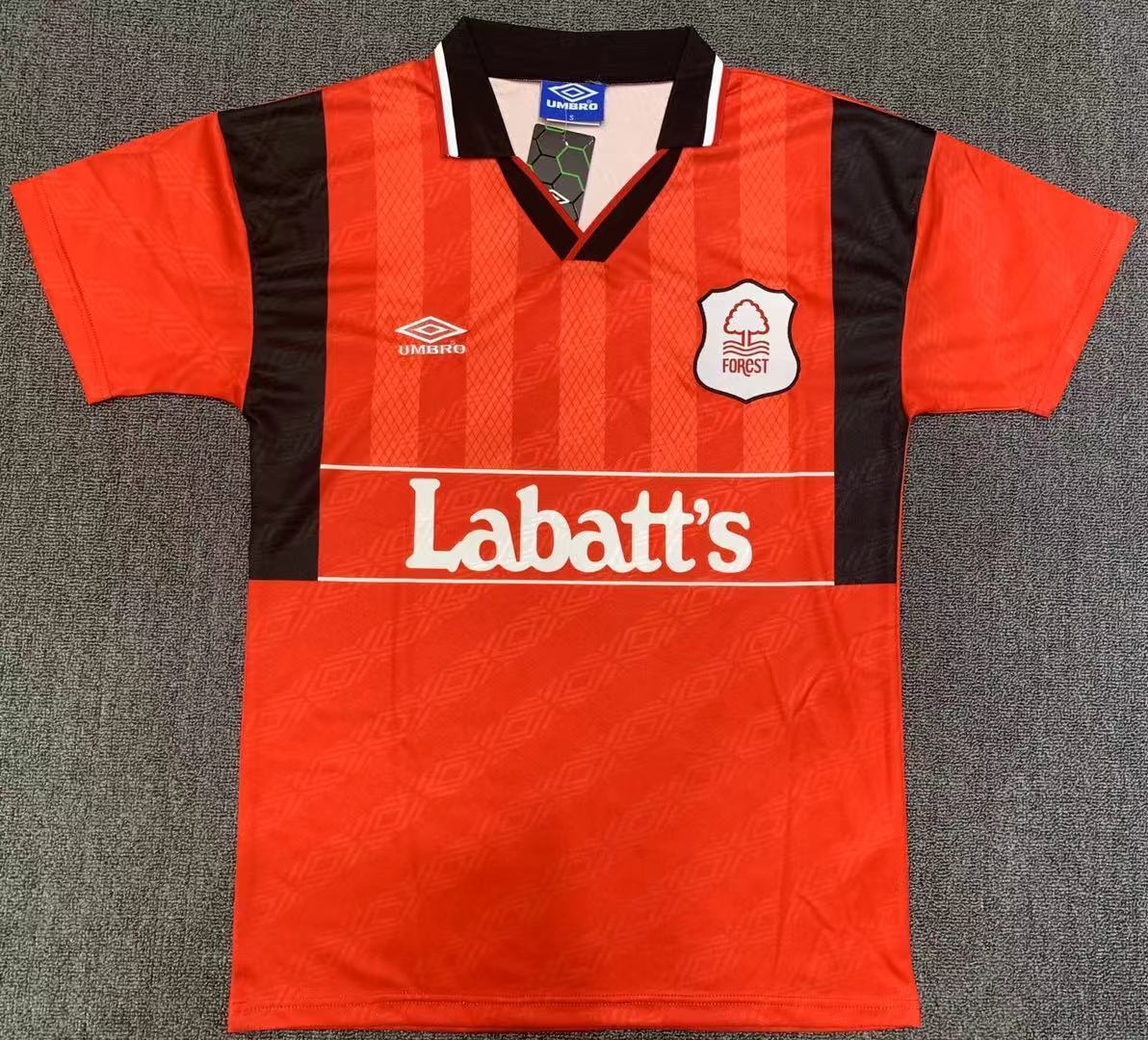 1994-1995 Retro Nottingham Forest Home Football Shirt