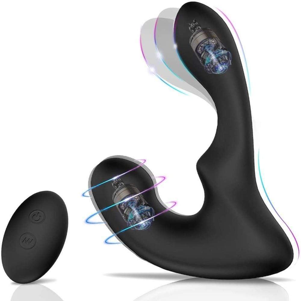 9 Vibrating Double Motor 30° Wave-Motion Prostate Massager-FUNSEXDOLLS