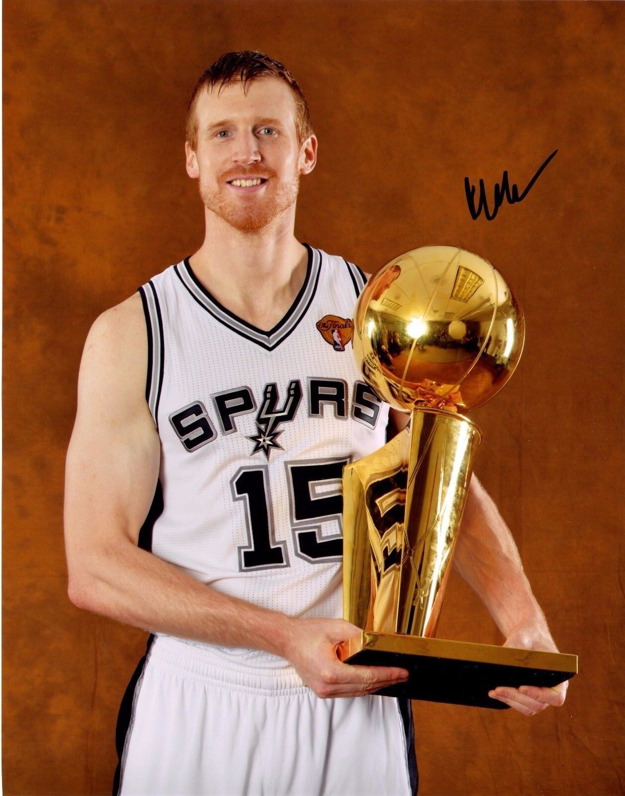 Matt Bonner Signed 11x14 Photo Poster painting Will Pass PSA COA Autograph Spurs San Antonio HOT