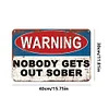 Warning - Vintage Metal Signs - 20*30cm/30*40cm - Warning