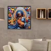 (40*40cm)Mother and Son - Full Round Drill Diamond Painting