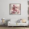 Snowman-Full Embroidery 3 Strands 11CT Stamped Cross Stitch-40*40CM