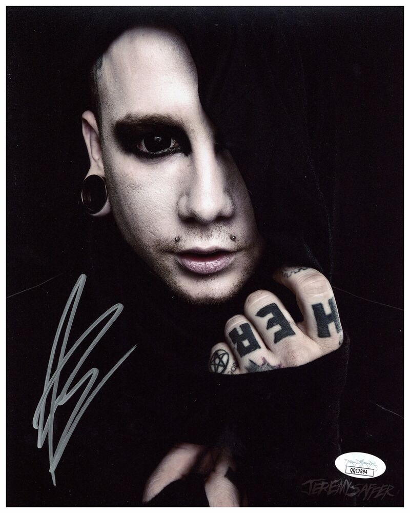 Josh Balz Autographed 8x10 Photo Poster painting Motionless in White Signed