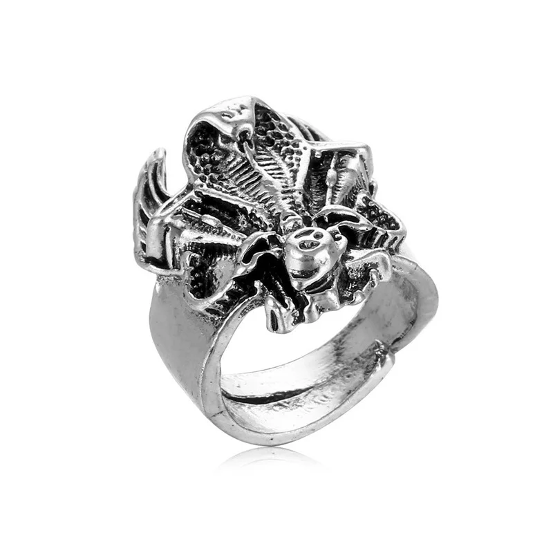 Hip-hop punk style ring