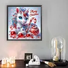 Xmas Unicorn - Crystal Rhinestone Diamond Painting