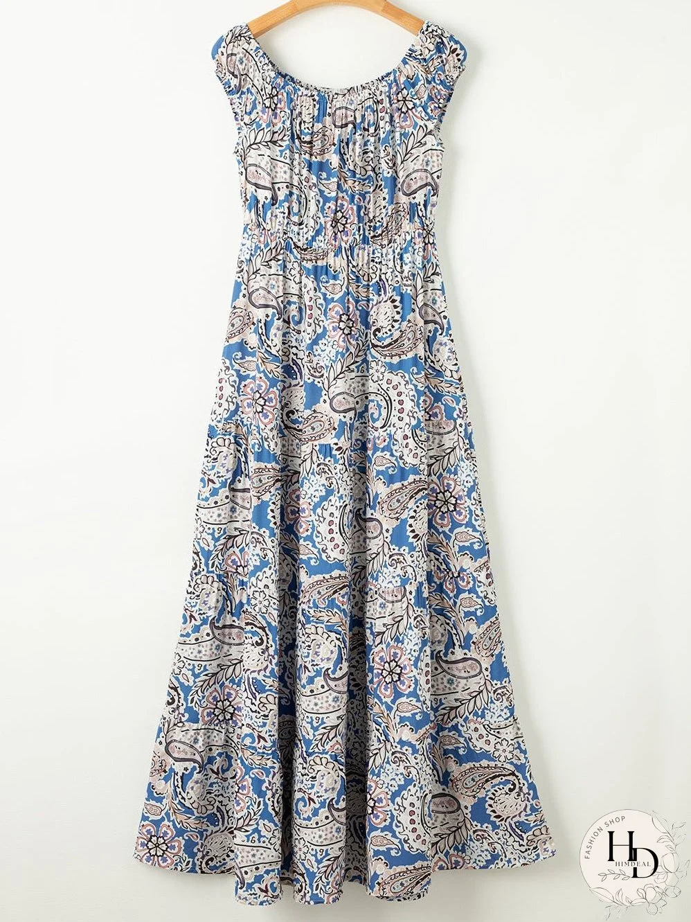 Women's Summer Off-Shoulder Maxi Dress