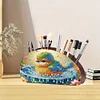 (US Local)Wood Bird Diamond Painting Storage Rack DIY Diamond Art Sundries Container