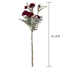 7 Heads Ranunculus Berry Artificial Stem Flower