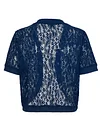 V-Neck Semi-Sheer Floral Pattern Open Front Cardigan - Elegant Short Sleeve Outwear for Spring, Summer, and Fall - Machine Washable, Mid-Elasticity Polyamide Knit Fabric, Versatile and Chic Womens Clothing