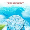 Ymiko Car Windshield Glass Concentrated Washer Tablets Car Windscreen Wiper Cleaning Washer Solid Glass Water Effervescent Tablet Windshield Cleaner for Car Kitchen Window (100pcs)