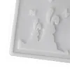 Silicone Bunny Atmosphere Lamp DIY Mold for Easter Home Decoration (5-Piece Set)