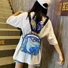 Kid Baby Girls Sequins Unicorn Backpack School Bag Shining Daypack