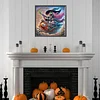 Diamond Painting - Partial Special Shaped Drill - Halloween Witch(Canvas|30*30cm)