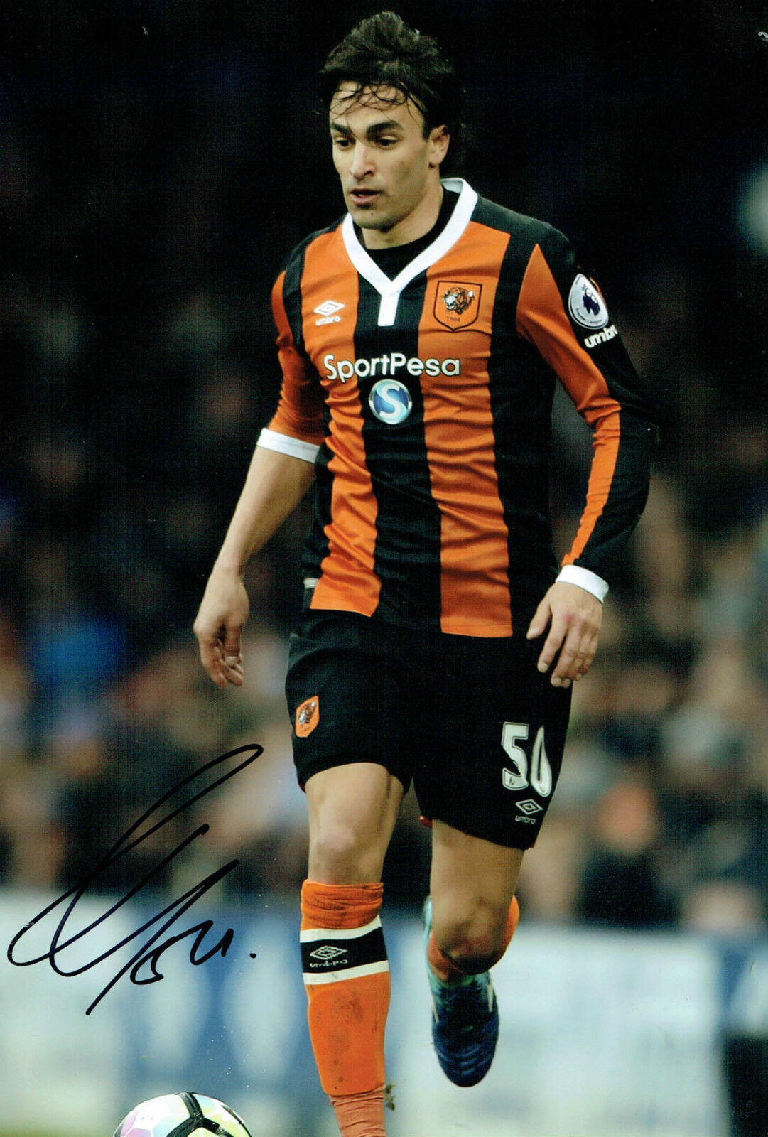 Lazar MARKOVIC Signed Autograph 12x8 Football Hull City Photo Poster painting A AFTAL COA