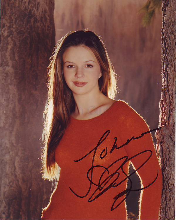 AMBER TAMBLYN Autographed Signed Photo Poster paintinggraph - To John