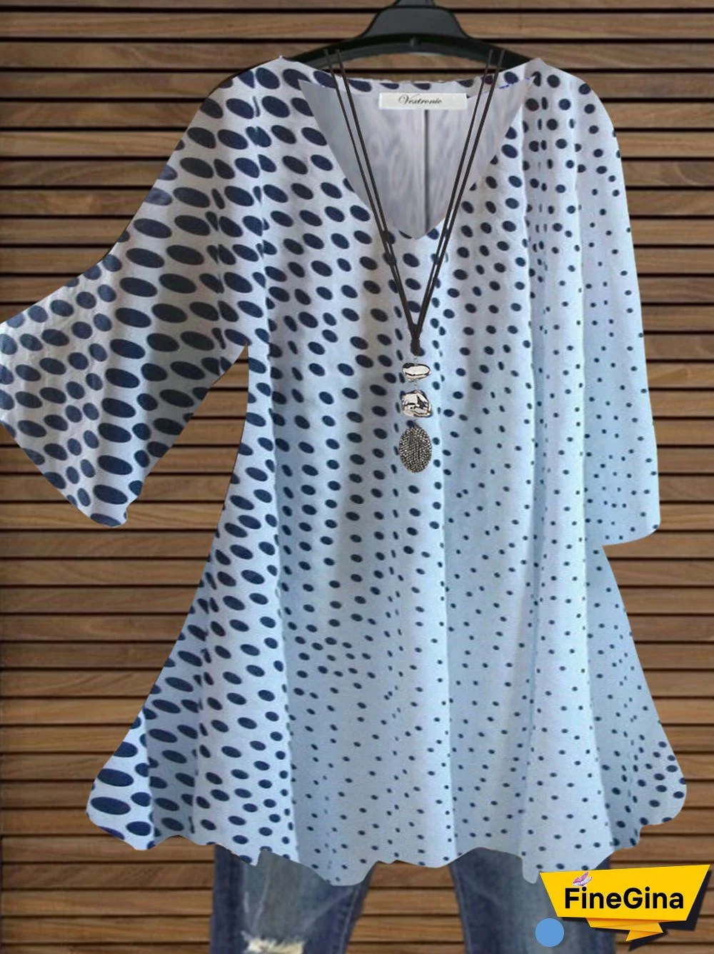 Women's V-Neck Short Sleeve Tops