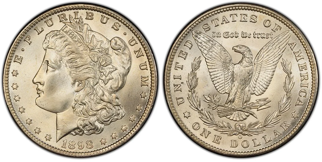 1898-O Morgan Silver Dollar $1
