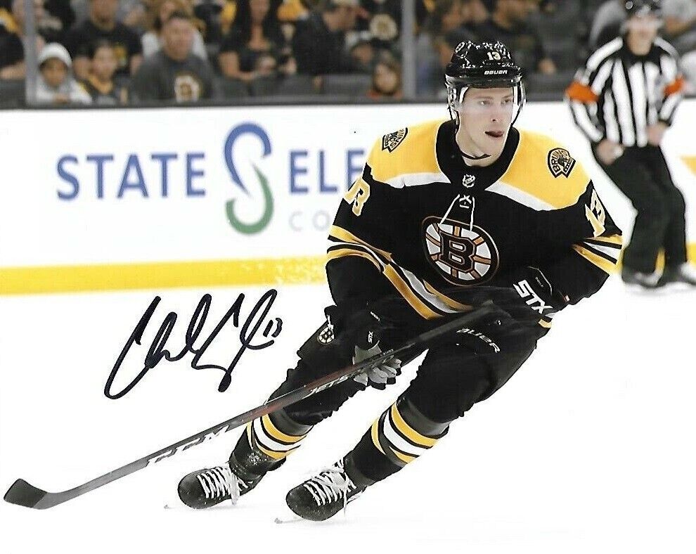 Charlie Coyle Autographed Signed 8x10 Photo Poster painting ( Bruins ) REPRINT