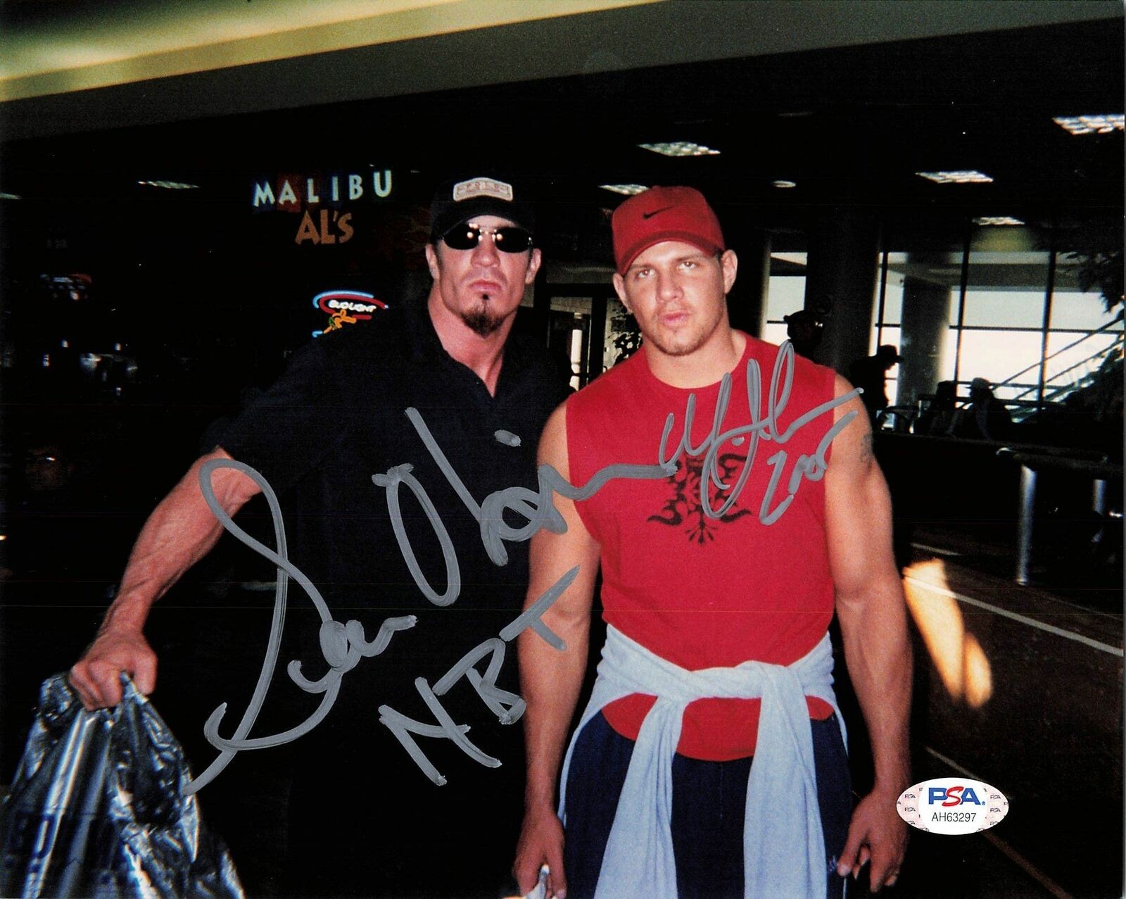 Sean O'Haire Mark Jindrak signed 8x10 Photo Poster painting PSA/DNA COA WWE Autographed