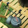 Outdoor Table Hanging Rod Portable Camping Picnic BBQ Hiking Storage Rack