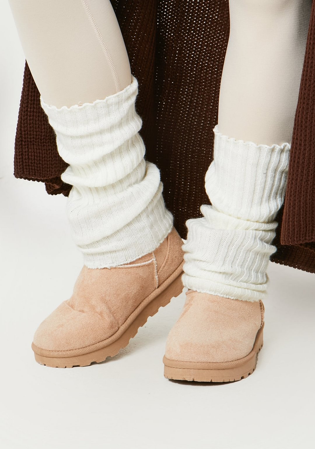 LYANKAA™ Stretch Knit Chunky Leg Warmers