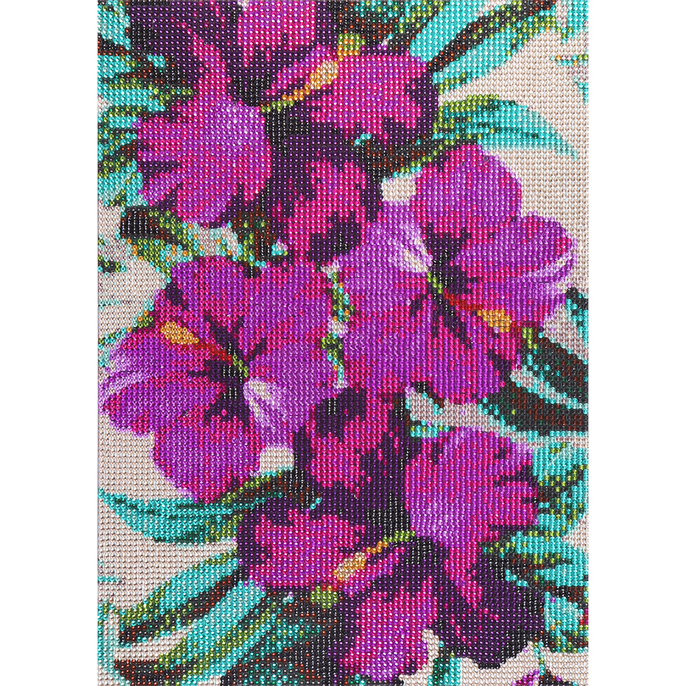 

Flowers - Crystal Round Drill Diamond Painting - 30*40CM, 501 Original