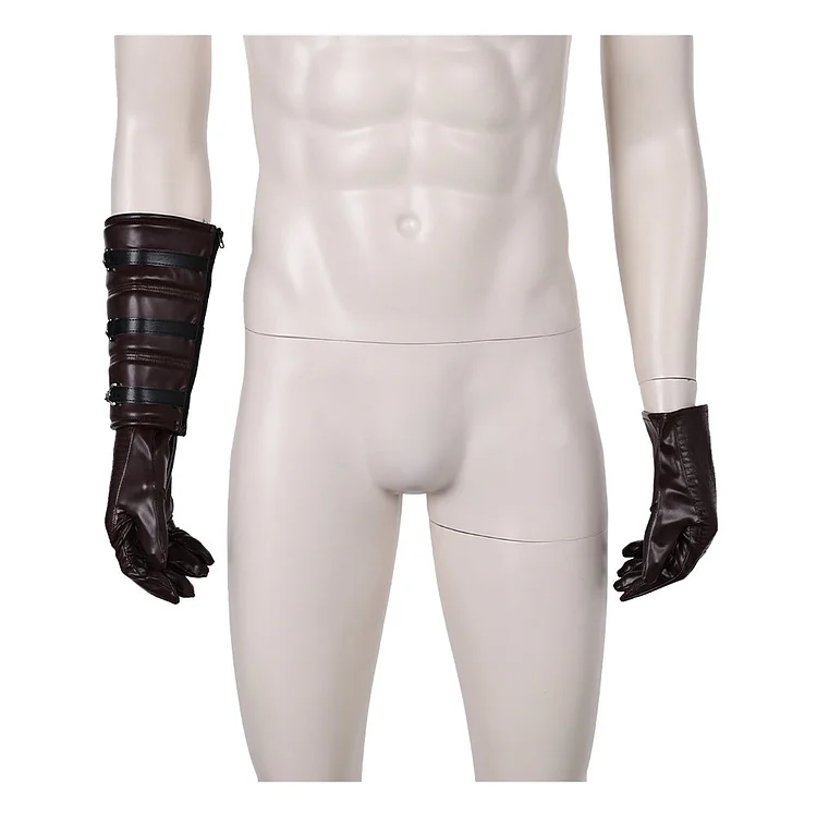 Anakin Skywalker Leather Gloves Cosplay Halloween Carnival Accessories Props