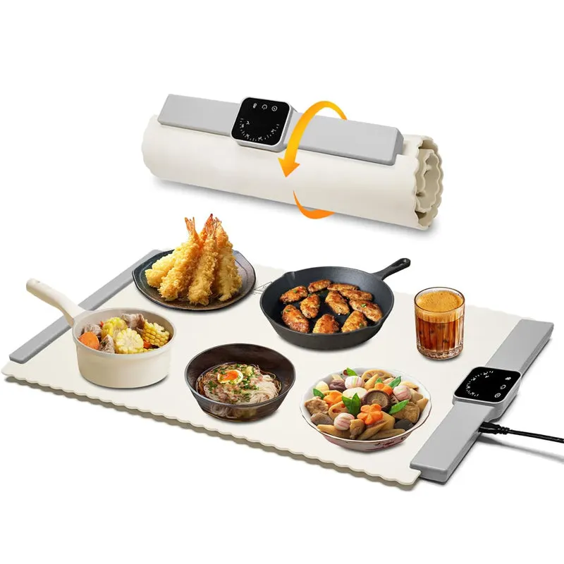 Electrical Cooking Mat Saker® Portable Electric Food Warming Mat