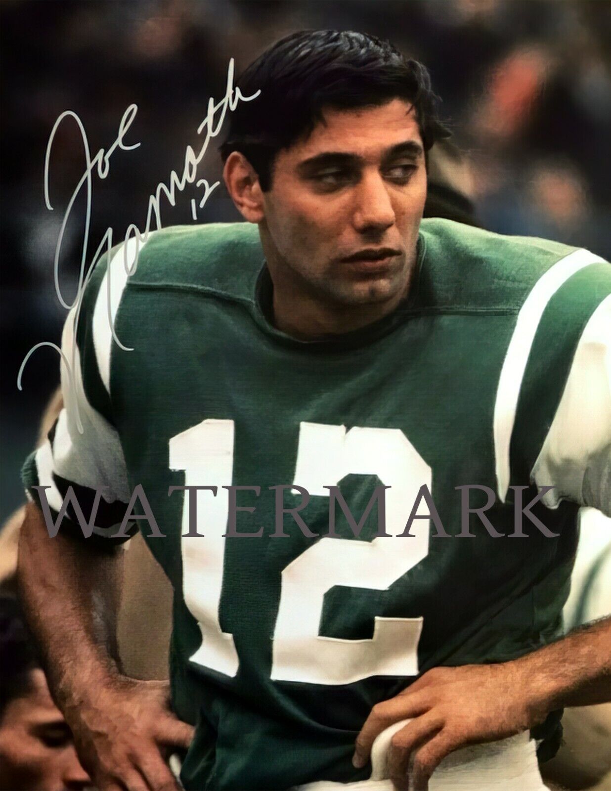 Joe Namath - New York Jets 8 x 10 Photo Poster painting Reprint