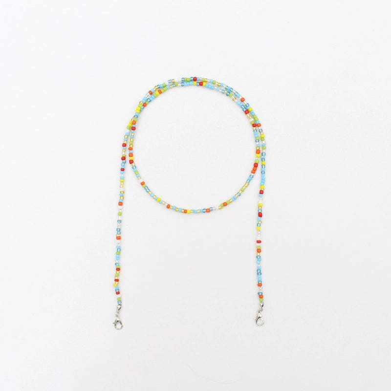 Casual Minimalist Geometric Crystal Unisex Glasses Chain