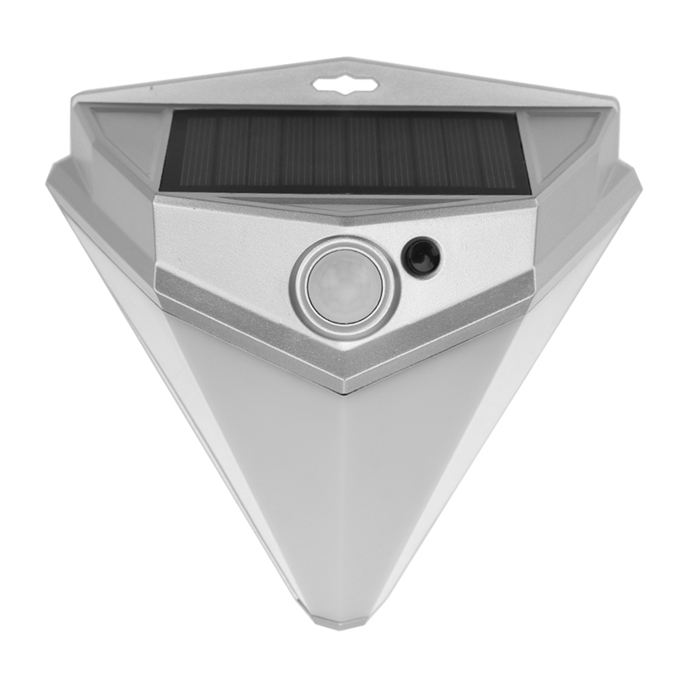 

LED Frosted Diamond Solar Wall Light Rechargeable Human Motion Sensor Lamp, 501 Original