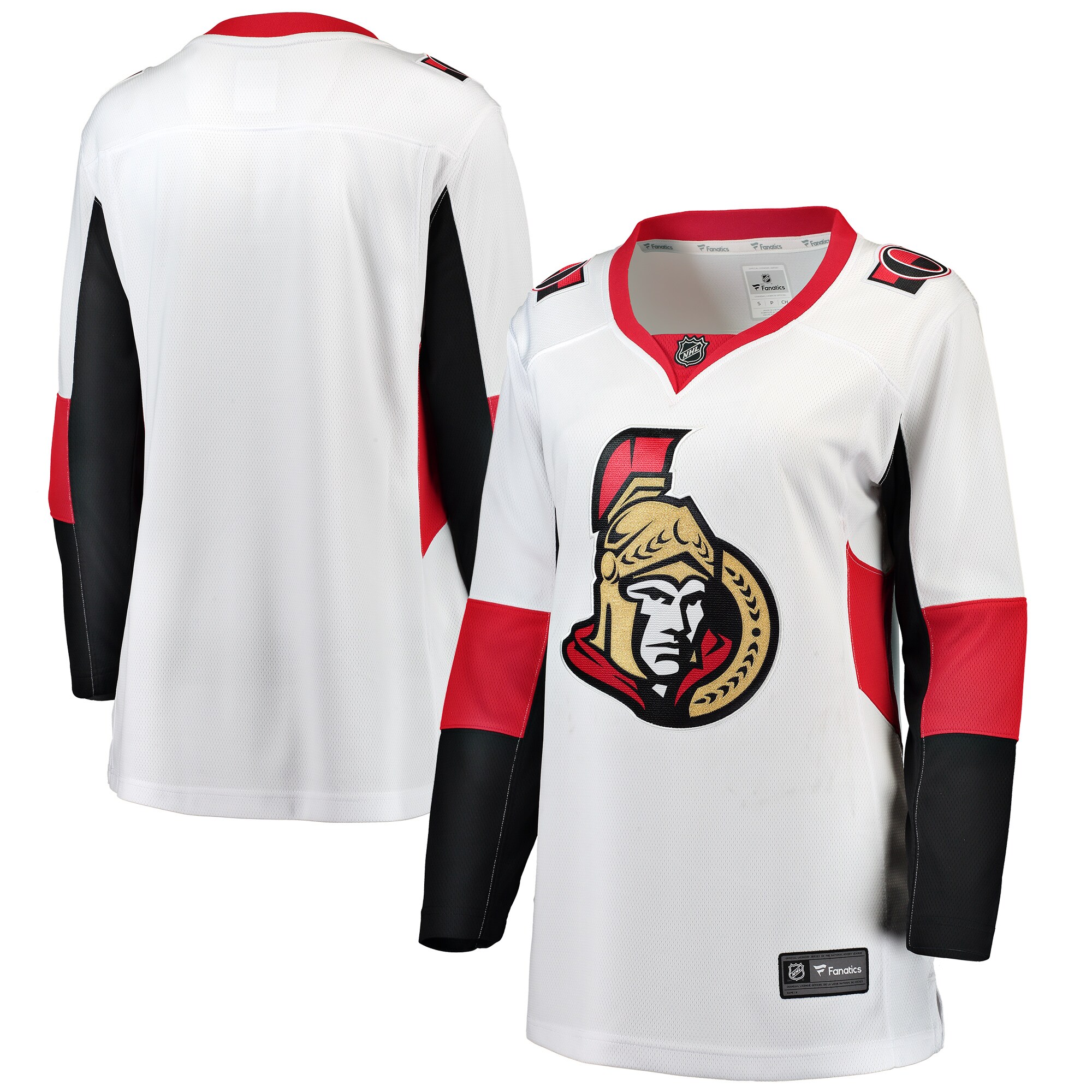 Ottawa Senators Fanatics Women’s Away Breakaway Jersey – White mysite