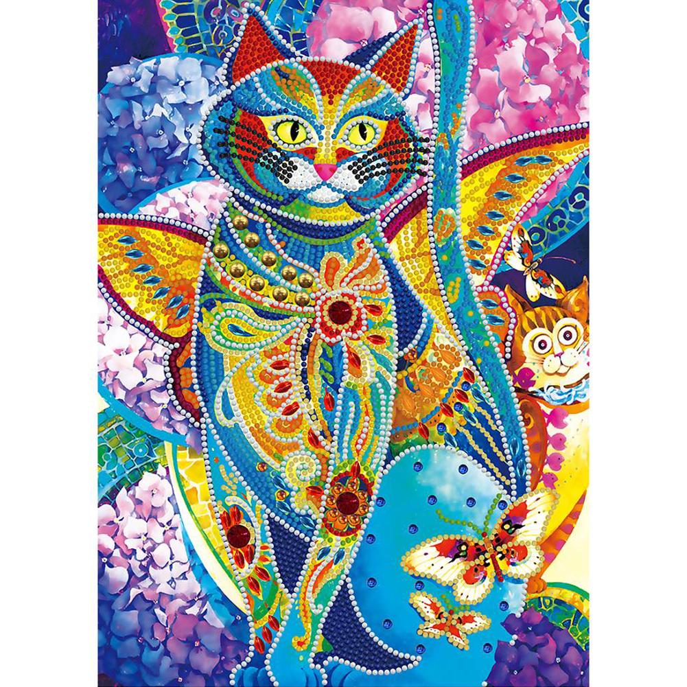 

Cat-Special Shaped Diamond Painting-30*40CM, 501 Original