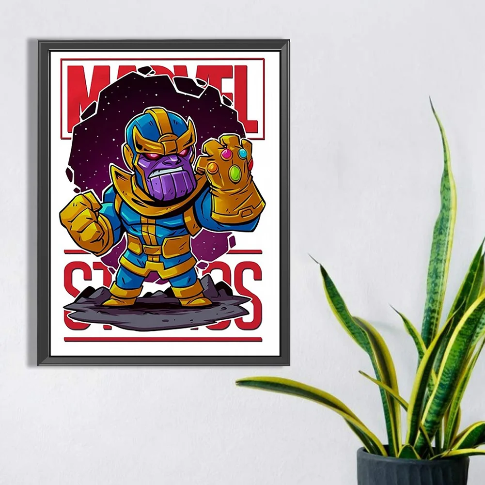 Full Square Diamond Painting 35*45cm - Superhero