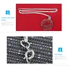 Chain Magnifying Glass 5X Magnifier Jewelry Loupe Necklace for Reading Gift