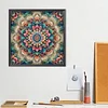 Diamond Painting-DIY Full Round Drill Mandala(40x40cm)