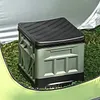 Folding Collapsible Toilet for Adults & Kids Emergency Toilet with Lid & Reusable for Camping Travel Outdoor Car RV & Emergency Use